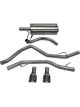 Corsa Performance Exhaust System Sport Cat-Back 3 in Diameter Dual 4-1/