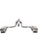 Corsa Performance Exhaust System Xtreme Cat-Back 2-3/4 in Diameter Rect