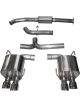Corsa Performance Exhaust System Sport Cat-Back 3 in Diameter Twin 3-1/