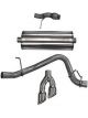 Corsa Performance Exhaust System Sport Cat-Back 3 in Diameter Dual 4-in