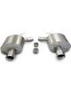 Corsa Performance Exhaust System Sport Axle-Back 2-1/2 in Diameter 4 in