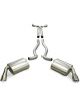 Corsa Performance Exhaust System Sport Cat-Back 2-1/2 in Diameter 4 in