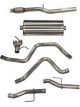 Corsa Performance Exhaust System Sport Cat-Back 3 in Diameter Dual Rear