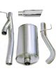 Corsa Performance Exhaust System Sport Cat-Back 3 in Diameter 4 in Tip