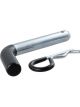 Curt Manufacturing Hitch Pin Pin and Clip Rubber Grip 5/8 in Diameter S