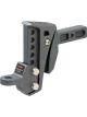 Curt Rebellion XD Adjustable Cushion Hitch Ball Mount 2in Shank 15000lbs