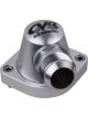 CVR Water Neck 90 Degree 16 AN Male Swivel O-Ring Aluminum Clear Anod