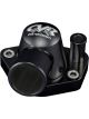 CVR Water Neck 90 Degree 1-1/2 in ID Hose Swivel O-Ring Aluminum Black