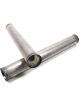 Dougs Headers Muffler Small Block Reverse Flow 4 in Side Tube Slip-In St