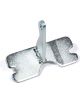 Dougs Headers Air Conditioning Bracket Driver Side Head Mount Steel Chr