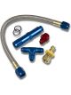 Demon Carburetion Carburetor Fuel Line 6 AN Single Male Inlet 9/16-24