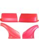 Dominator Racing Products Nose D2X Combo Fenders / Nose Molded Plasti