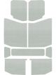 Design Engineering Sound Barrier Headliner Self Adhesive Backing 9-Piec (50170)