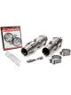 Dynatech Intermediate Pipes SuperMAXX 2-3/4 in Diameter Catted Stai..