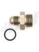 Deatschwerks Fitting Adapter Straight 8 AN O-Ring Male to 6 AN Male
