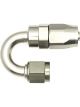Deatschwerks Fitting Hose End 180 Degree 6 AN Hose to 6 AN Female S