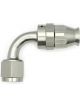 Deatschwerks Fitting Hose End PTFE Series 90 Degree 8 AN Hose to 8