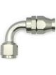 Deatschwerks Fitting Hose End PTFE Series 90 Degree 10 AN Hose to 1