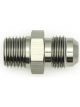 Deatschwerks Fitting Adapter Straight 6 AN Male to 1/4 in NPT Alumi