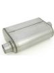 Dynomax Muffler Thrush Welded 3 in Offset Inlet 3 in Center Outlet 13 x