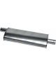 Dynomax Muffler SoundFX 2-1/4 in Offset Inlet 2 in Center Outlet 22 x 4