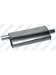 Dynomax Muffler SoundFX 2 in Offset Inlet 2 in Center Outlet 15 x 4-1/4