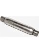 Dynomax Muffler Race Series Bullet 2-1/2 in Center Inlet 2-1/2 in Cente