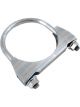 Dynomax Exhaust Clamp U-Clamp 3 in Diameter 3/8 in Bolt Steel Natural