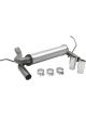 Dynomax Exhaust System Super Turbo Axle-Back 2-1/2 in Tailpipe 3 in Tip