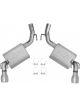 Dynomax Exhaust System Dual Ultra Flo Axle-Back 2-1/2 in Tailpipe 4 in