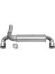 Dynomax Exhaust System Super Turbo Axle Back 2-1/2 in Diameter Stainles