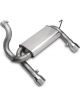 Dynomax Exhaust System Super Turbo Axle Back 2-1/2 in Diameter 4 in Tip