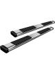 Dee Zee Step Bars 6 in OD 73 in Long Steel Polished Universal Pair (DZ 16113)