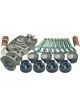 Eagle Rotating Assembly 540 CID Forged Crank Forged Pistons 4.25 (KIT119144500)