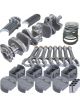 Eagle Rotating Assembly 383 CID Cast Crank Forged Pistons 3.750 i (KIT13007030)