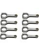 Eagle Connecting Rod H Beam 5.400 in Long Bushed 7/16 in Cap Screw