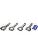 Eagle Connecting Rod H Beam 5.430 in Long Bushed 3/8 in Cap Screws