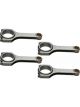 Eagle Connecting Rod H Beam 5.483 in Long Bushed 3/8 in Cap Screws