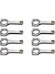 Eagle Connecting Rod H Beam 6.000 in Long Bushed 7/16 in Cap S