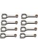 Eagle Connecting Rod H Beam 6.000 in Long Bushed 3/8 in Cap Screws