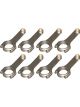Eagle Connecting Rod H Beam 6.135 in Long Bushed 7/16 in Cap Sc