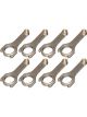 Eagle Connecting Rod H Beam 6.760 in Long Bushed 7/16 in Cap Screw