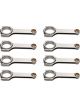 Eagle Connecting Rod H Beam 7.100 in Long Bushed 7/16 in Cap Sc