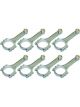 Eagle Connecting Rod I Beam 5.956 in Long Bushed 3/8 in Cap Screws