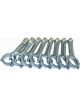 Eagle Connecting Rod I Beam 6.250 in Long Bushed 3/8 in Cap Screw