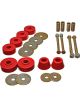 Energy Suspension Body Mount Bushing Hyper-Flex Hardware Included Pol