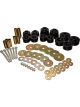 Energy Suspension Body Mount Set Hyper-Flex Polyurethane Steel 
