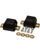 Energy Suspension Rear Bump Stop Set Hyper-Flex Polyurethane Steel Black