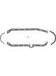 Fel-Pro Oil Pan Gasket 0.090 in Thick Multi-Piece Rubber Coated Fiber GM