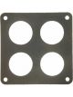 Fel-Pro Carburetor Base Plate Gasket 4-Barrel 4 Hole Composite Dominator